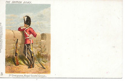 The British Army - 2nd Dragoons, Royal Scots Greys / Raphael Tuck & Sons Postcard / Old! - Regimenten