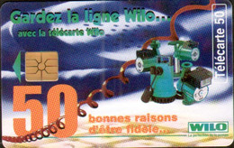 Telecarte WILO 50 Unites, 08/95, 3200 Ex, - Telefoonkaarten Voor Particulieren