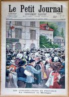 Le Petit Journal N°613 17/08/1902 La Résistance En Bretagne (Landerneau) Congrégations/Un Duel Sauvage (Caloire) - Le Petit Journal