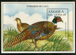 Angola 1996 Pheasant Birds Wildlife Sc 959 M/s MNH # 13136 - Pauwen