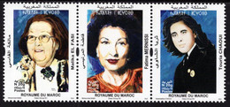 Morocco - 2022 - Female Moroccan Personalities - Mint Stamp Set - Morocco (1956-...)