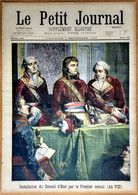 Le Petit Journal N°616 7/09/1902 Installation Du Conseil D'état Par Le Premier Consul (Napoléon 1er)/Chevaux Bayonville - Le Petit Journal