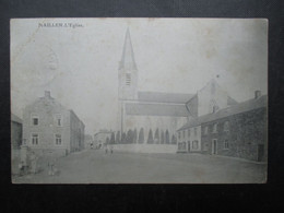 CP BELGIQUE (V2210) MAILLEN ASSESSE (2 Vues) L'église Marcophilie HERVE COURRIERE 1912 + 2 - Edit NL - Assesse