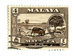 10523 Malacca 1960 Scott # 58 Used OFFERS WELCOME! - Malacca