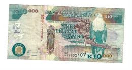 *zambia 10000 Kwacha 2009 46f - Zambia