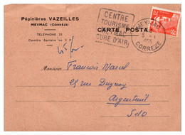 France Oblitérations Mécaniques Flammes Daguin - Carte - Mechanical Postmarks (Advertisement)