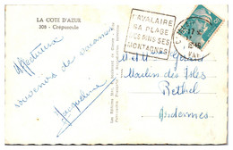 France Oblitérations Mécaniques Flammes Daguin - Carte - Maschinenstempel (Werbestempel)