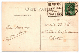 France Oblitérations Mécaniques Flammes Daguin - Carte - Maschinenstempel (Werbestempel)