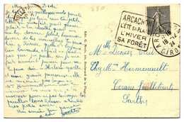 France Oblitérations Mécaniques Flammes Daguin - Carte - Mechanical Postmarks (Advertisement)