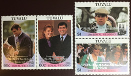 Tuvalu 1986 Royal Wedding 2nd Series MNH - Tuvalu