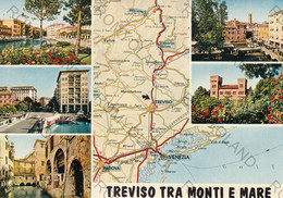 CARTOLINA  TREVISO,VENETO,TRA MONTI E MARE,MEMORIA,RELIGIONE,STORIA,MEMORIA,IMPERO ROMANO,BELLA ITALIA,NON VIAGGIATA - Treviso