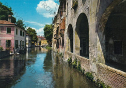 CARTOLINA  TREVISO,VENETO,CANALE E SOTTOPORTICO DEI BURANELLI,STORIA,MEMORIA,IMPERO ROMANO,BELLA ITALIA,NON VIAGGIATA - Treviso