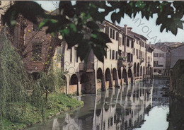 CARTOLINA  TREVISO,VENETO,ANTICHE CASE DEI BURANELLI,STORIA,CULTURA,MEMORIA,IMPERO ROMANO,BELLA ITALIA,NON VIAGGIATA - Treviso