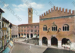 CARTOLINA  TREVISO,VENETO,PIAZZA DEI SIGNORI,STORIA,MEMORIA,RELIGIONE,IMPERO ROMANO,BELLA ITALIA,NON VIAGGIATA - Treviso