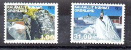 Groenlandia Serie Nº Yvert 355/56 ** - Ungebraucht