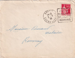 France Oblitérations Mécaniques Flammes Daguin - Enveloppe - Mechanical Postmarks (Advertisement)