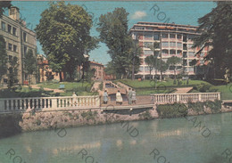 CARTOLINA  TREVISO,VENETO,IL SILE-GIARDINI PUBBLICI,STORIA,MEMORIA,RELIGIONE,IMPERO ROMANO,BELLA ITALIA,VIAGGIATA 1984 - Treviso