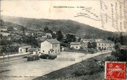 Belleroche Canton De Belmont-de-la-Loire La Gare Station Loire 42670 Cpa Voyagée En 1908 En TB.Etat - Sonstige & Ohne Zuordnung