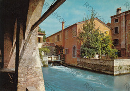 CARTOLINA  TREVISO,VENETO,IL MULINO DI S.FRANCESCO,STORIA,CULTURA,MEMORIA,IMPERO ROMANO,BELLA ITALIA,VIAGGIATA 1971 - Treviso