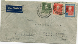 ARGENTINE LETTRE VIA CONDOR DEPART VIA AEREA 24 JUL 34 BUENOS AIRES POUR L'ALLEMAGNE - Poste Aérienne