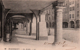 CPA - REMIREMONT - Les Arcades / La Grande Rue ... LOT 2 CP à Saisir - Remiremont