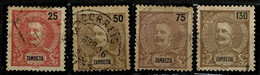 Zambézia, 1903, # 47/8, 50, 52, Used - Sambesi (Zambezi)