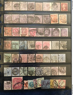 Great Britain Lot Of Stamps First And Second Period 1840-1900 - High Value Catalogue Stanley Gibbons 2015 = 5500 £ - Collections