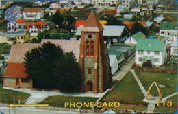 FALKLANDS : 195A L. 10 Christ Church , Stanley USED - Falkland Islands