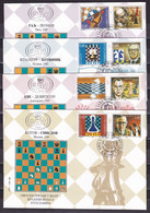 Yugoslavia 1995 World Chess Champions FDC - Covers & Documents