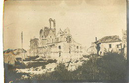 EGLISE DE BETHENY 05/1916  PHOTO ORIGINALE  6.50 X 4.50 CM - Oorlog, Militair
