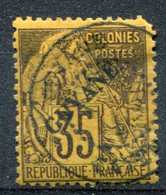 Guyane              N° 25 Oblitéré   Une Dent Courte Haut Droit - Used Stamps