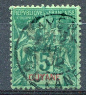 Guyane              N° 33 Oblitéré - Used Stamps