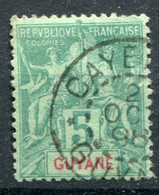 Guyane              N° 33 Oblitéré - Oblitérés