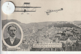 25 -Très Belle Carte Postale Ancienne BESANCON AVIATION     Meeting  Juillet 1911 - Besancon