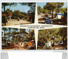 CP (Réf : R806) MARINA DI CASTAGNETO - DONORATICO ( ITALIE) Camping BEL MARE  (animée) MULTI VUES - Livorno