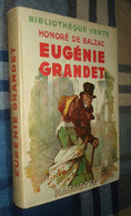 BIBLIOTHEQUE VERTE : Eugénie Grandet /Honoré De BALZAC - Jaquette 1945 [1] - Bibliotheque Verte