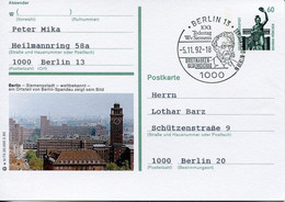 Germany Deutschland Postal Stationery - Private Card - Bavaria Design - Werner Von Siemens, Engeneer - Postales Ilustrados - Usados