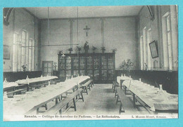 * Ronse - Renaix (Oost Vlaanderen) * (L. Massez - Meert) Collège Saint Antoine De Padoue, école, School, Réfectoire - Renaix - Ronse