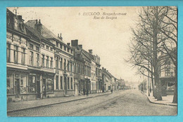 * Eeklo - Eecloo (Oost Vlaanderen) * (nr 6) Brugschestraat, Rue De Bruges, Brugsestraat, Magasin, Tramway, Old - Eeklo