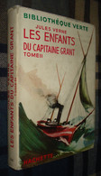 BIBLIOTHEQUE VERTE N°241 : Les Enfants Du Capitaine Grant (t2) /J. VERNE - Jaquette 1957 - Bibliotheque Verte