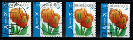 OBP Nr 3786 Flowers Tulip A Prior Self Ahhesive From Booklet - Complete - Oblitérés