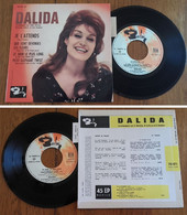 RARE French EP 45t RPM BIEM (7") DALIDA (Lang, 1962) - Collectors