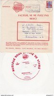Au Plus Rapide Toulon Var Publicité Café Maurice Pochette D'envoi Et Son Disque Vogue Titre Romantica - 1961-....