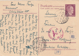 Deutsches Reich Postkarte P303F - Covers & Documents