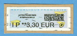 France / Frankreich , ATM  - On Paper - Gestempelt / Fine Used / (o) - 2010-... Vignettes Illustrées