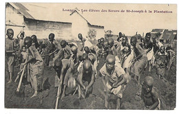 CONGO - LOANGO - Les Elèves Des Soeurs De St Jospeh à La Plantation - Autres & Non Classés