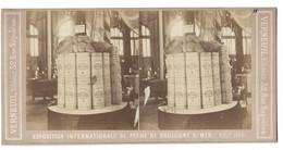 1866 BOULOGNE SUR MER EXPOSITION INTERNATIONALE DE PECHE PHOTO STEREO AUGUSTE VERNEUIL N°15 /FREE SHIPPING REGISTERED - Stereoscopic