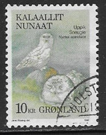 Greenland Scott # 188 Used Bird, 1987 - Gebraucht