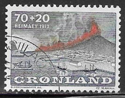 Greenland Scott # B6 Used Volcano, 1973 - Gebraucht