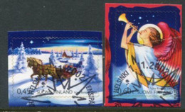 FINLAND 2002 Christmas Used.  Michel  1627-28 - Used Stamps